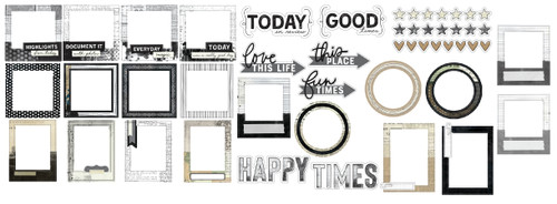 Vicki Boutin Bold And Bright Paperboard Frames-30 Pieces - 5A0026JJ-1G92B