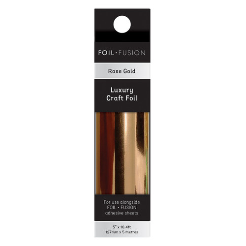 Craft Perfect Foil Fusion 5"X16.4 ft-Rose Gold - 5A0020T9-1G3LB - 841079156010