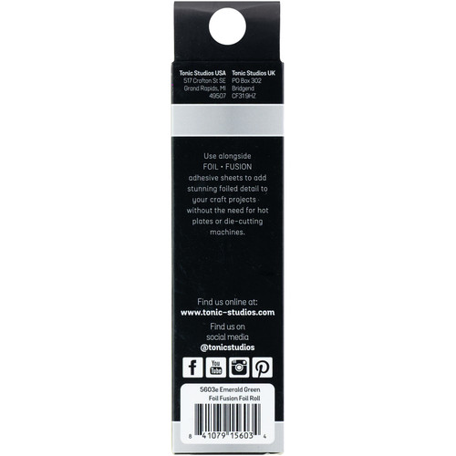 Craft Perfect Foil Fusion 5"X16.4 ft-Emerald Green - 5A0020T9-1G3LG Craft Perfect Foil Fusion 5"X16.4 ft-Emerald Green - 5A0020T9-1G3LG