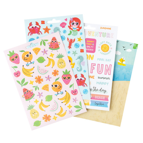 Colorbok Sunshine Vibes Sticker Pad-9 Sheets - 34030277