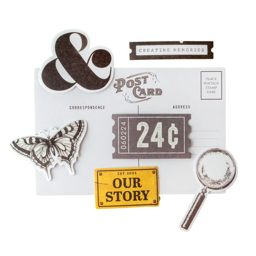 Bo Bunny Charmed Chronicles Paperie Pack-200 Pieces - A500263P-G18X4 Bo Bunny Charmed Chronicles Paperie Pack-200 Pieces - A500263P-G18X4