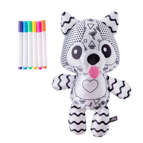 Colorbok Make It Colorful! Color Your Own Plush-Softie Dog - 34027521