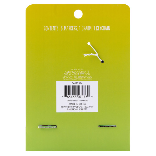 Colorbok Make It Colorful! Color Your Own Bag Charm-Dinosaur - 34027524 Colorbok Make It Colorful! Color Your Own Bag Charm-Dinosaur - 34027524