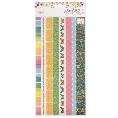 Crate Paper Moonlight Magic Washi Book-24/Pkg - CPMM2042 - 765468045030 Crate Paper Moonlight Magic Washi Book-24/Pkg - CPMM2042 - 765468045030