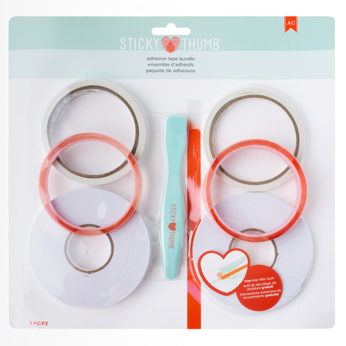Sticky Thumb Adhesive Tape Bundle-7 Pieces - 60000228 - 633356619321