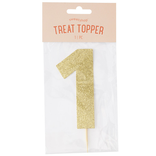 Sweetshop Cake Topper-Number 1 - 34014342 - 718813163521