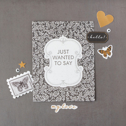 Bo Bunny Charmed Chronicles Card Making Kit-Makes 20 - A500263F-G18WY Bo Bunny Charmed Chronicles Card Making Kit-Makes 20 - A500263F-G18WY