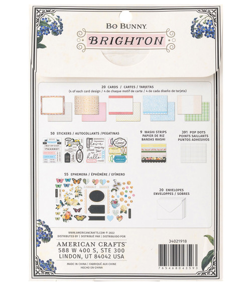 BoBunny Brighton Card Kit-Makes 20 Cards - 34021918