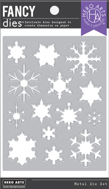 Hero Arts Fancy Dies-Snowflake Patterned 5A002CDW-1GFYD - 085700945547