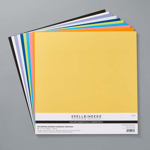 Spellbinders Cardstock Pack 12"X12"-Storytelling Adventure - 5A002FDB-1GGT7 - 810146548430 Spellbinders Cardstock Pack 12"X12"-Storytelling Adventure - 5A002FDB-1GGT7 - 810146548430