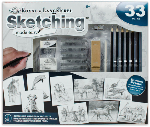 Art Adventure Made Easy Set-Sketching - 5A002F9L-1GGQ6 - 090672944672 Art Adventure Made Easy Set-Sketching - 5A002F9L-1GGQ6 - 090672944672