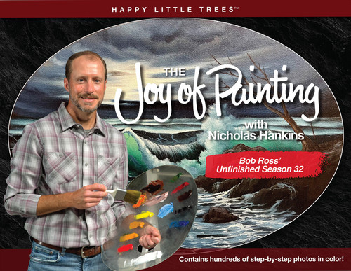 The Joy Of Painting With Nicholas Hankins Series 32 Book-Bob Ross' Unfinished Season 32 - 5A002FB3-1GGQK - 720867000325