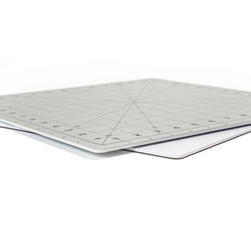 Fiskars Self-Healing Rotating Cutting Mat 14"X14"-Gray - 1065502