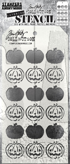 3 Pack - Tim Holtz Layered Stencil 4.125"X8.5"-Jacks - THS-186 - 732388252237 3 Pack - Tim Holtz Layered Stencil 4.125"X8.5"-Jacks - THS-186 - 732388252237