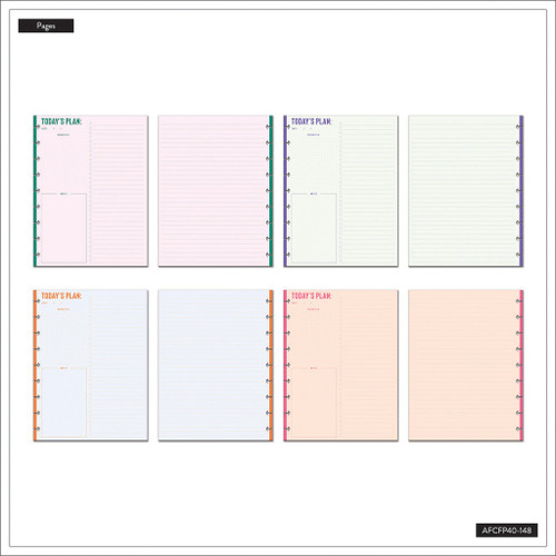 2 Pack - Happy Planner Classic Fill Paper-Vivid Brights - 5A002FPR-1GH2M 2 Pack - Happy Planner Classic Fill Paper-Vivid Brights - 5A002FPR-1GH2M