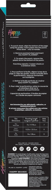 Happy Planner Big Punch-Gold - 5A002FMD-1GH2L Happy Planner Big Punch-Gold - 5A002FMD-1GH2L