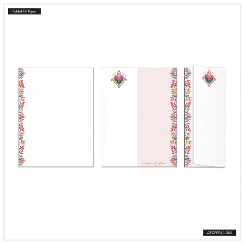 2 Pack - Happy Planner Classic Folded Fill Paper-Folk & Flora - 5A002FQM-1GH3D 2 Pack - Happy Planner Classic Folded Fill Paper-Folk & Flora - 5A002FQM-1GH3D