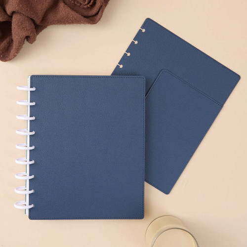 Happy Planner Classic Deluxe Snap-In Cover-Midnight Blue - 5A002FQC-1GH4B Happy Planner Classic Deluxe Snap-In Cover-Midnight Blue - 5A002FQC-1GH4B