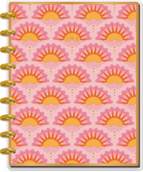 Happy Planner Classic Disc Bound Notebook-Retro Sunset - 5A002FPN-1GH35