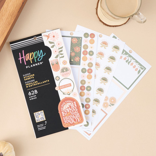 Happy Planner Classic Sticker Value Pack 30/Sheets-Desert Rose - 5A002FM7-1GH59 Happy Planner Classic Sticker Value Pack 30/Sheets-Desert Rose - 5A002FM7-1GH59