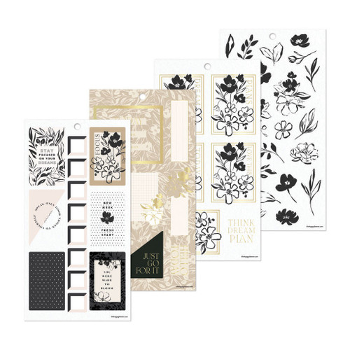 Happy Planner Classic Sticker Value Pack 30/Sheets-Sketchy Florals - 5A002FN3-1GH5J