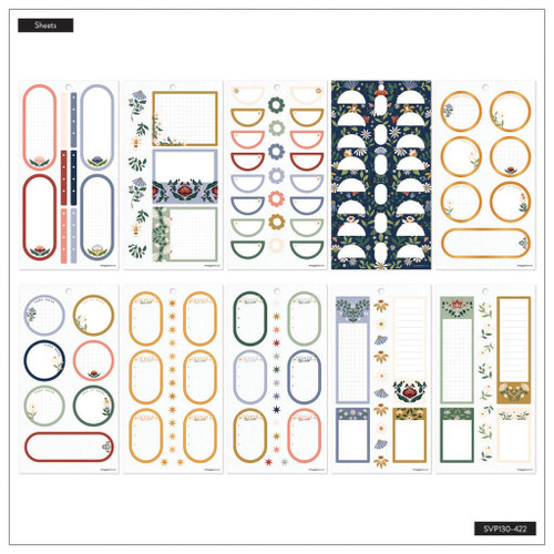 Happy Planner Classic Sticker Value Pack 30/Sheets-Forest Flowers - 5A002FP9-1GH5Q Happy Planner Classic Sticker Value Pack 30/Sheets-Forest Flowers - 5A002FP9-1GH5Q