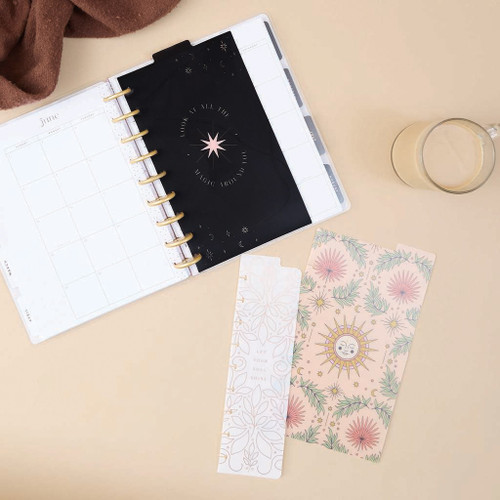 Happy Planner Classic Dashboard 3/Pkg-Mystic Garden - 5A002FMH-1GH3B