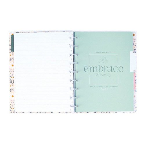 Happy Planner Classic Disc Bound Notebook-Forest Flowers - 5A002FNX-1GH3X Happy Planner Classic Disc Bound Notebook-Forest Flowers - 5A002FNX-1GH3X