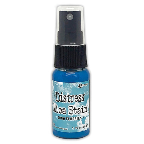 Tim Holtz Distress Mica Stain 1oz-Snow Flurries - 5A002G53-87397 - 789541087397