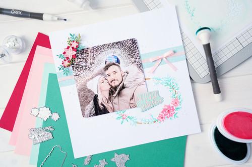 Sizzix A6 Layered Stencils 4/Pkg By Jen Long-Winter Wishes #3 - 5A002414-1G7B8 Sizzix A6 Layered Stencils 4/Pkg By Jen Long-Winter Wishes #3 - 5A002414-1G7B8