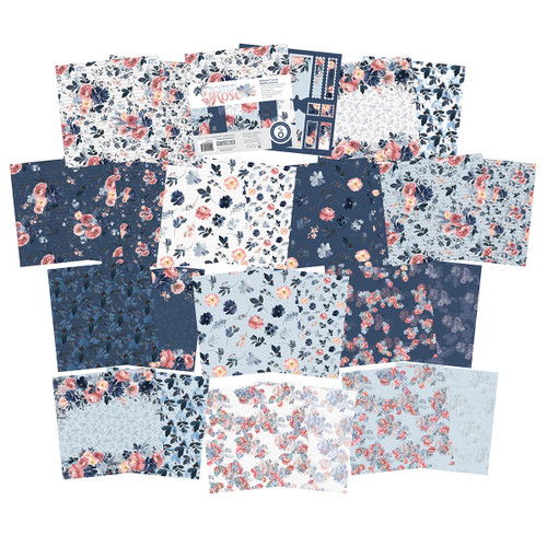 Tonic Studios Paper Pad 8"X8"-Frosted Rose - 5512E