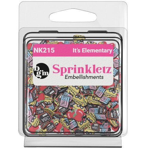 3 Pack - Buttons Galore Sprinkletz Embellishments 12g-It's Elementary - 5A002FVZ-1GHB6 - 840934081399