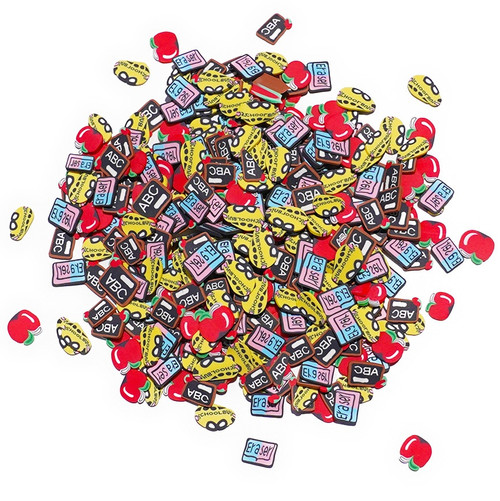 3 Pack - Buttons Galore Sprinkletz Embellishments 12g-It's Elementary - 5A002FVZ-1GHB6