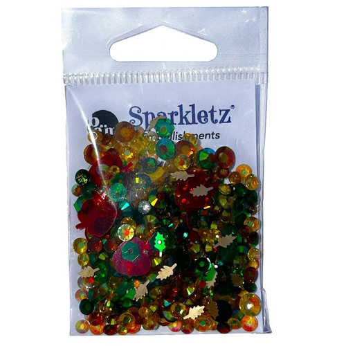 Buttons Galore Sprinkletz Embellishments 12g-Autumn Glory - 5A002FW4-1GH9G - 840934081405