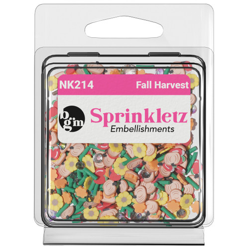 Buttons Galore Sprinkletz Embellishments 12g-Fall Harvest - 5A002FVW-1GHB0 - 840934081382