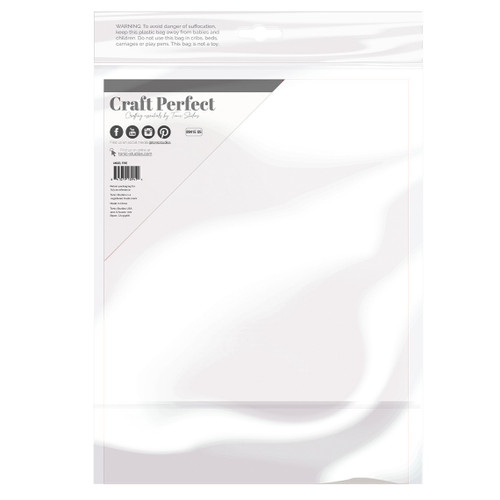 3 Pack - Craft Perfect Ombre Iridescent Mirror Cardstock 8.5"X11"-Angel Fire - 5A0023WV-8941E