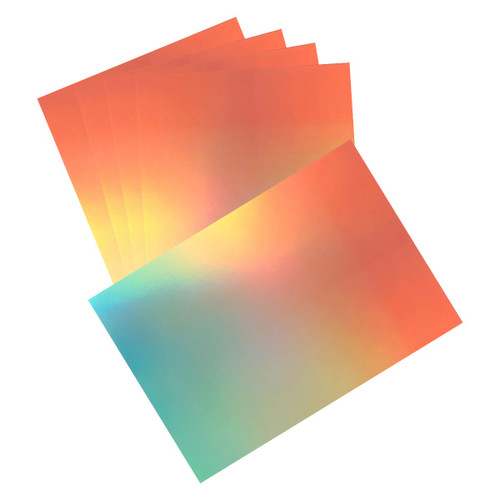 3 Pack - Craft Perfect Ombre Iridescent Mirror Cardstock 8.5"X11"-Blushing Mermaid - 5A0023WV-8942E 3 Pack - Craft Perfect Ombre Iridescent Mirror Cardstock 8.5"X11"-Blushing Mermaid - 5A0023WV-8942E
