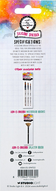 3 Pack - Art By Marlene Essentials Silicone Spatula-Nr. 02 - 5A002BKH-1GF17