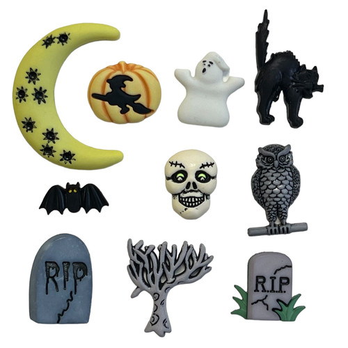 3 Pack - Buttons Galore Button Theme Pack-Graveyard - 5A002FW6-1GHBB - 840934060981