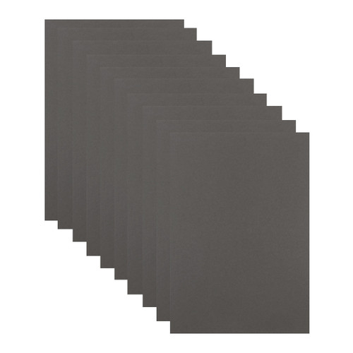 3 Pack - Craft Perfect Smooth Cardstock 8.5"X11"-Pewter Grey - CARDSM12-9916E 3 Pack - Craft Perfect Smooth Cardstock 8.5"X11"-Pewter Grey - CARDSM12-9916E
