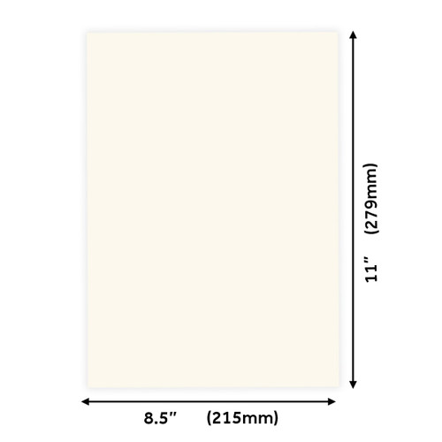 3 Pack - Craft Perfect Smooth Cardstock 8.5"X11"-Ivory White - CARDSM12-9913E 3 Pack - Craft Perfect Smooth Cardstock 8.5"X11"-Ivory White - CARDSM12-9913E