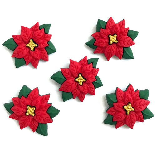 3 Pack - Buttons Galore Button Theme Pack-Poinsettia - 5A002FVP-1GH9K - 840934075961 3 Pack - Buttons Galore Button Theme Pack-Poinsettia - 5A002FVP-1GH9K - 840934075961