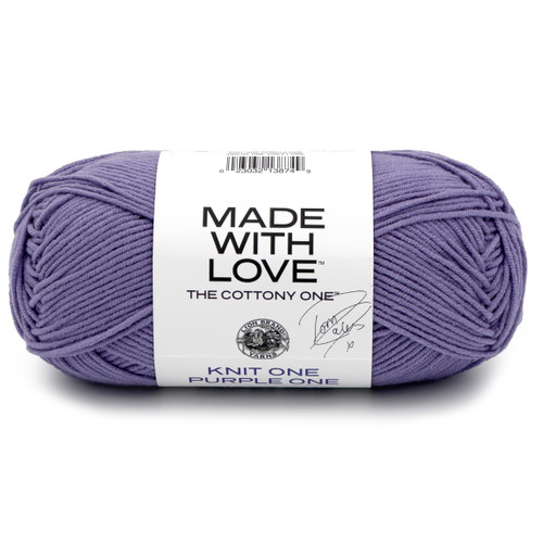 3 Pack - Lion Brand Tom Daley - The Cottony One Yarn-Knit One Purple One - 3040-1GHP0 - 023032138749 3 Pack - Lion Brand Tom Daley - The Cottony One Yarn-Knit One Purple One - 3040-1GHP0 - 023032138749