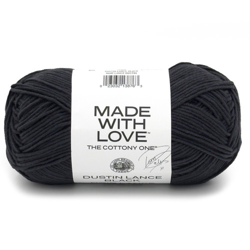 3 Pack - Lion Brand Tom Daley - The Cottony One Yarn-Dustin Lance Black - 3040-1GHP1 - 023032138763