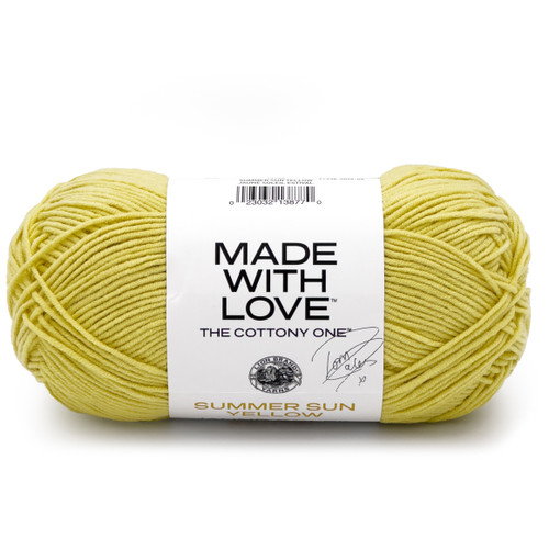 3 Pack - Lion Brand Tom Daley - The Cottony One Yarn-Summer Sun Yellow - 3040-1GHPH - 023032138770