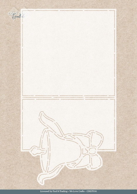 2 Pack - Find It Trading Card Deco Essentials Stencil-Christmas Bell A4, Glowing Christmas - 5A002G13-1GHGM - 8718715141841