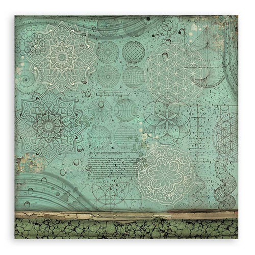 Stamperia Single-Sided Paper Pad 12"X12" 22/Pkg-Forest, 18 prints + 6 Grass Paper - 5A002CGJ-1GG07