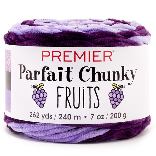 Premier Parfait Chunky Fruits Yarn-Grape - 5A002G5V-1GHM9 - 840166833162 Premier Parfait Chunky Fruits Yarn-Grape - 5A002G5V-1GHM9 - 840166833162