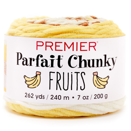 Premier Parfait Chunky Fruits Yarn-Banana - 5A002G5V-1GHMB - 840166833148