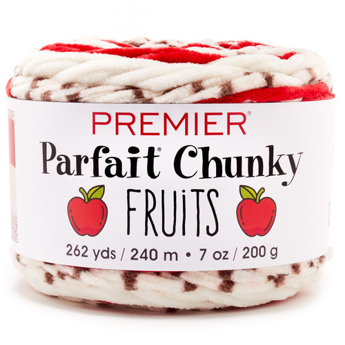 Premier Parfait Chunky Fruits Yarn-Apple - 5A002G5V-1GHMG - 840166833186 Premier Parfait Chunky Fruits Yarn-Apple - 5A002G5V-1GHMG - 840166833186